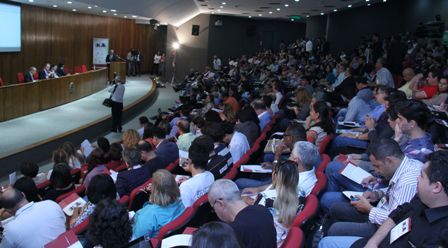 Crédito: Guina Ferraz - Mais de 500 representantes de entidades participaram do seminário, em Brasília
