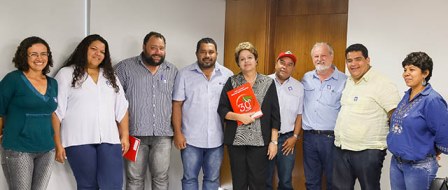 Crédito: MST - Representantes do MST apresentaram propostas para presidenta reeleita