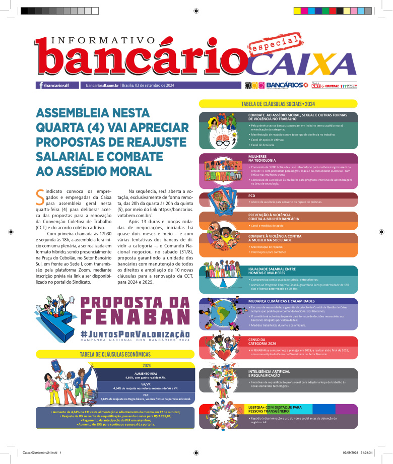 Informativo Caixa - 3/9/2024