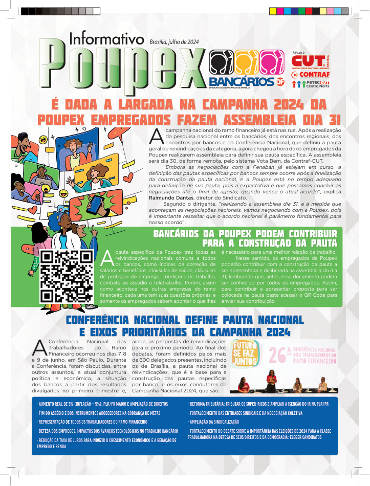 Informativo Poupex - julho de 2024